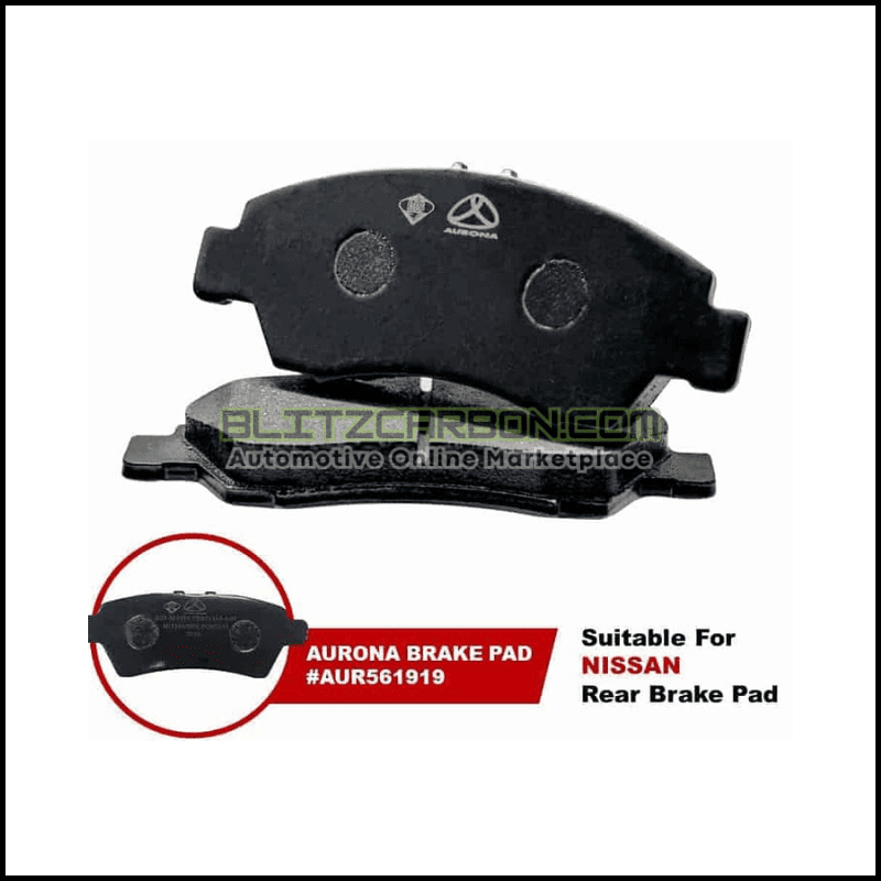 Aurona Brake Pad AUR561919 Rear Navara (1)