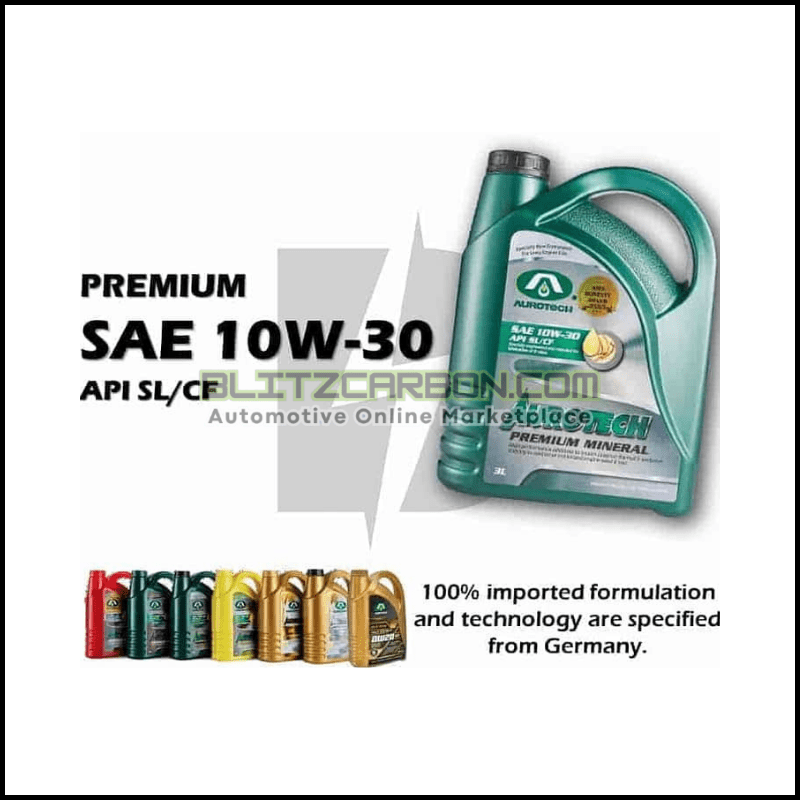 Aurotech Engine Oil 10W-30 Premium Mineral (3L) (2)