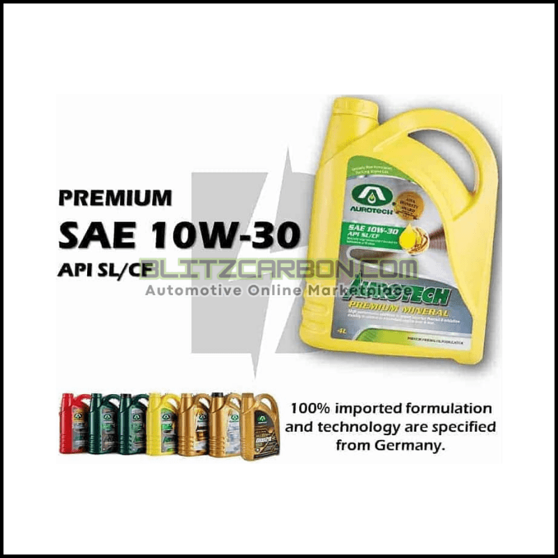 Aurotech Engine Oil 10W-30 Premium Mineral (4L) (2)