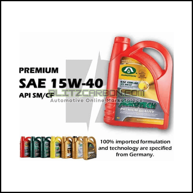 Aurotech Engine Oil 15W-40 Premium Mineral (4L) (2)