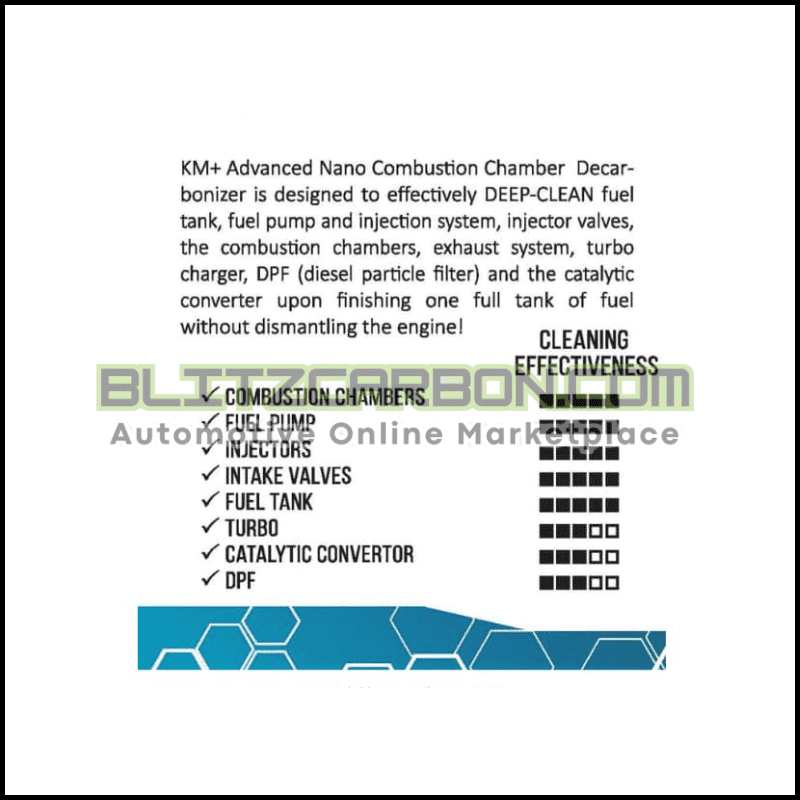 KM+ Advanced Nano Combustion Chamber Decarbonizer(2)