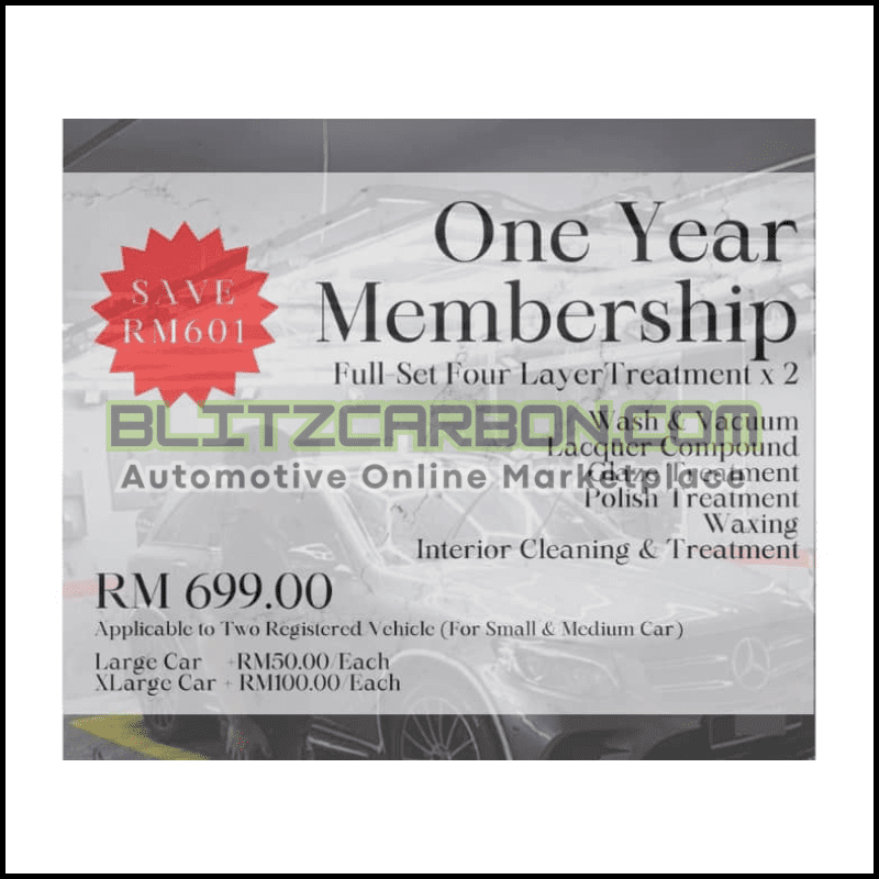 [ONE YEAR MEMBERSHIP] Full Set Four Layer Treatment x 2(1)
