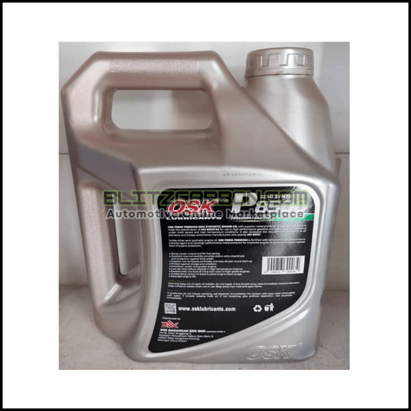 OSK P8500 Semi Synthetic 5W30 4L Engine Oil API SPGF-6A (2)