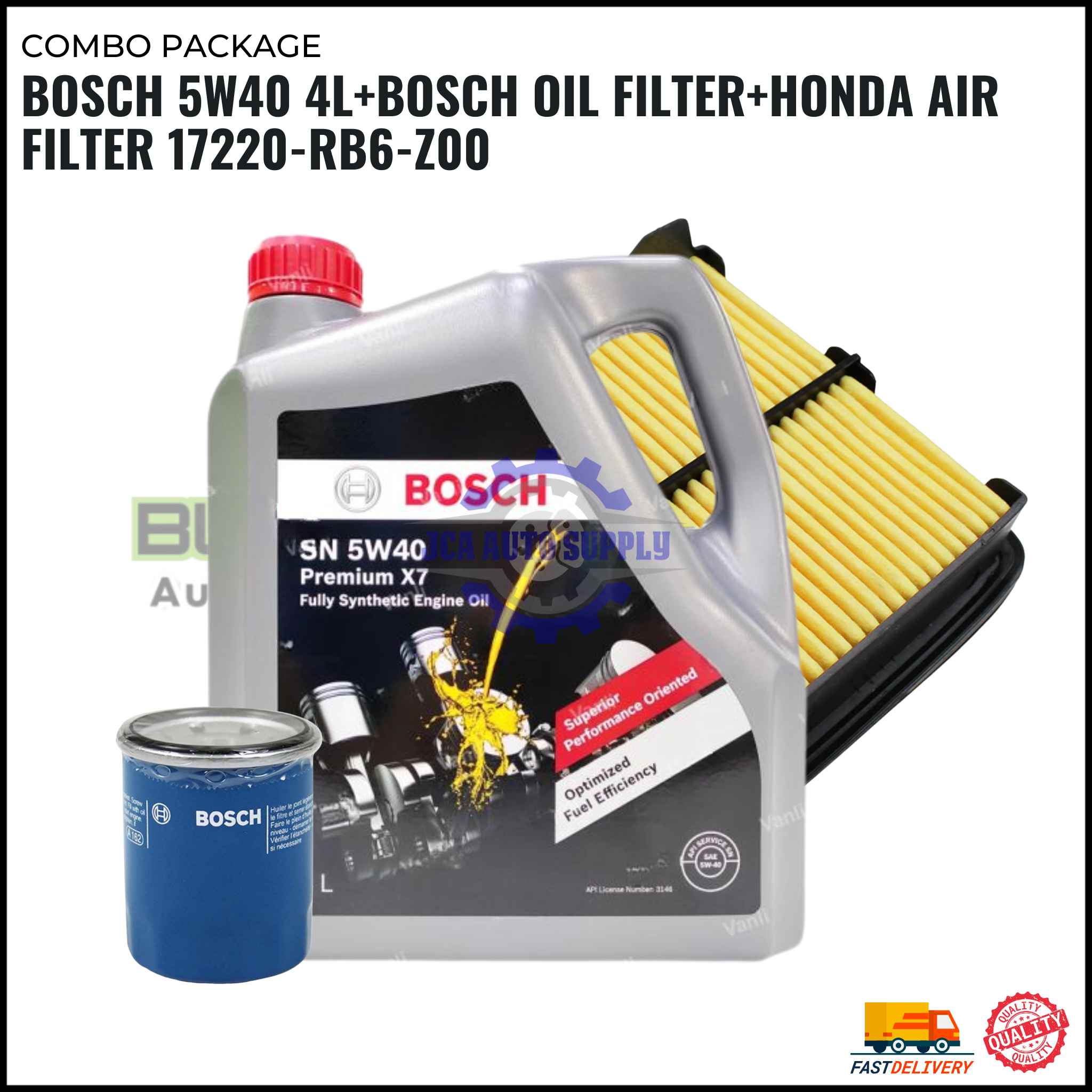 BLITZ COMBO PACKAGE HONDA CITY TMO (BOSCH 5W40)