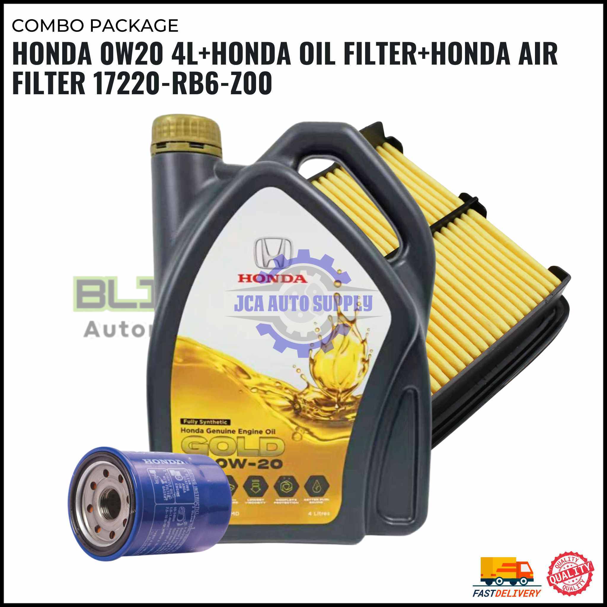 BLITZ COMBO PACKAGE HONDA CITY TMO (HONDA 0W20)