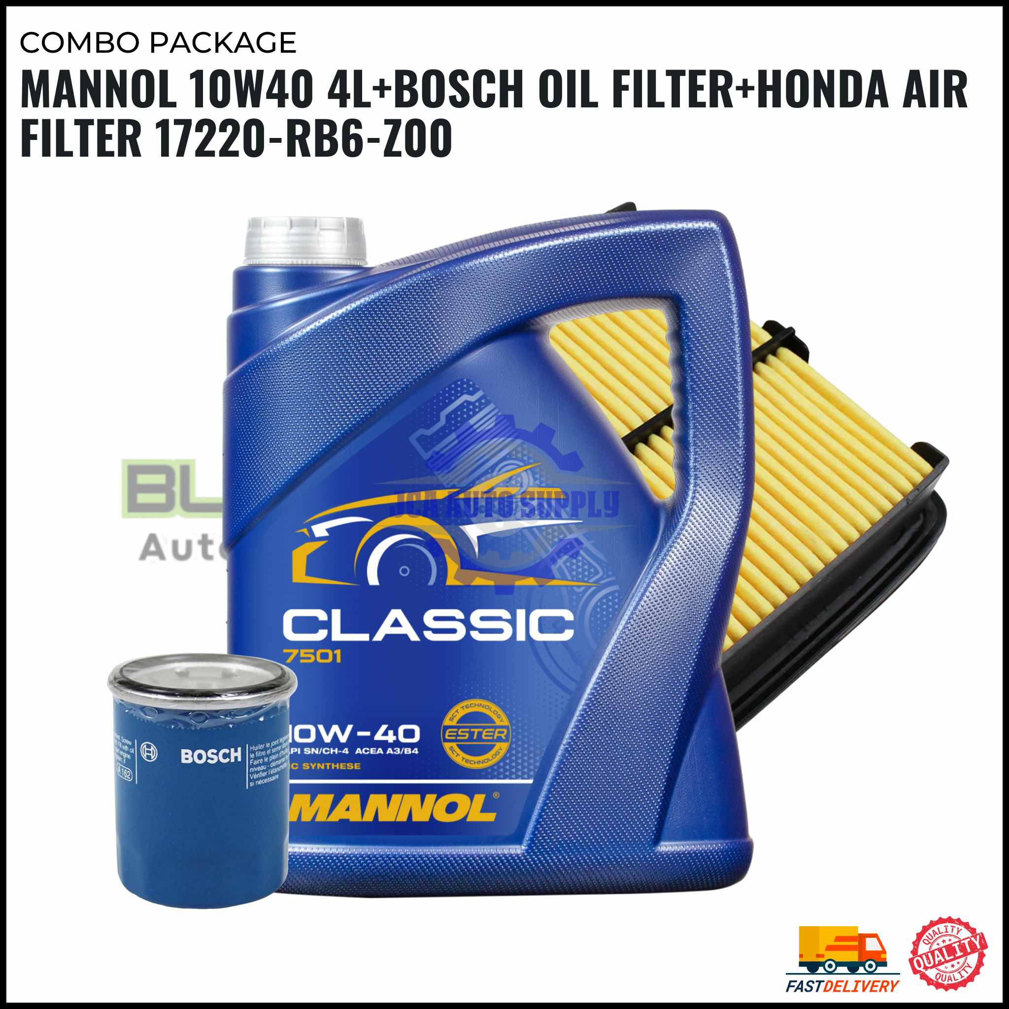BLITZ COMBO PACKAGE HONDA CITY TMO (MANNOL 10W40)