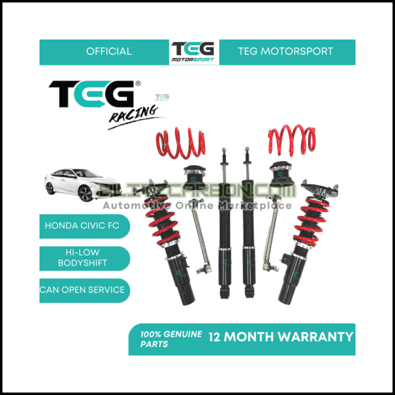 BOLEH SERVICE Honda Civic FC 13 FE 22 TEG RACING Adjustable Suspension (4)