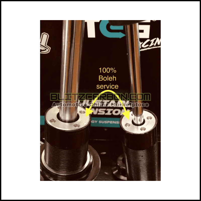 BOLEH SERVICE Perodua Ativa TEG RACING Adjustable Suspension Set Hi Low Body Shift Adjustable Absorber Set (4)