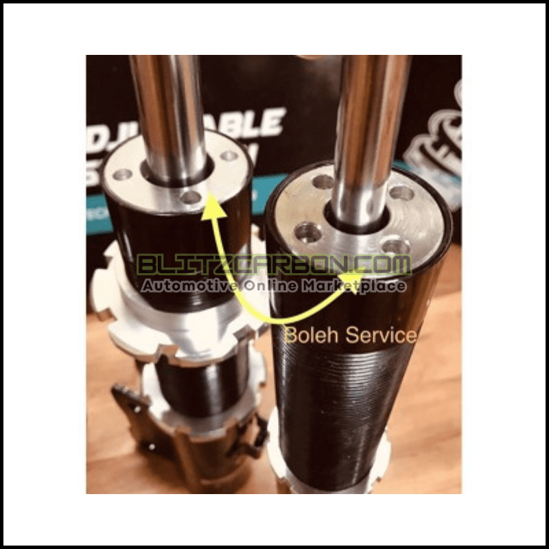 BOLEH SERVICE Proton Saga Iswara Saga2 TEG Racing Adjustable Suspension Set Hi Low Body Shift Serviceable (3)