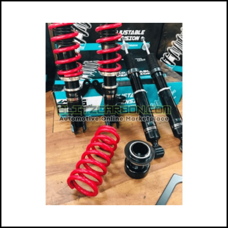 BOLEH SERVICE Proton X50 TEG RACING Adjustable Suspension Set Hi Low Body Shift Adjustable Absorber Suspension (4)