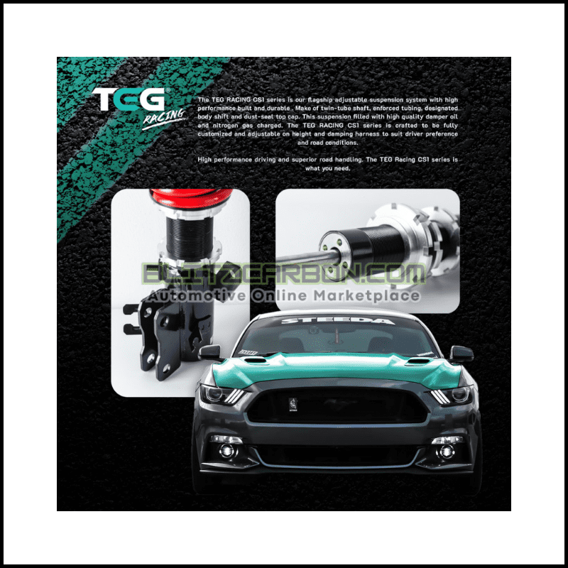 BOLEH SERVICE Toyota Vios 08 NCP93 TEG RACING Adjustable Suspension (7)