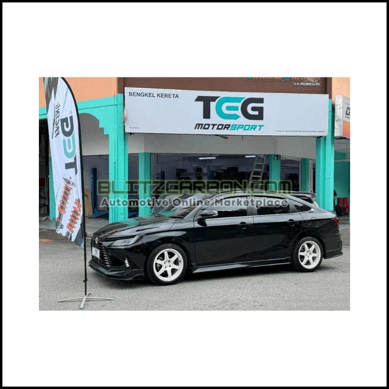 BOLEH SERVICE Toyota Vios 2023 TEG RACING Adjustable Suspension Hi Low Body Shift Absorber (4)