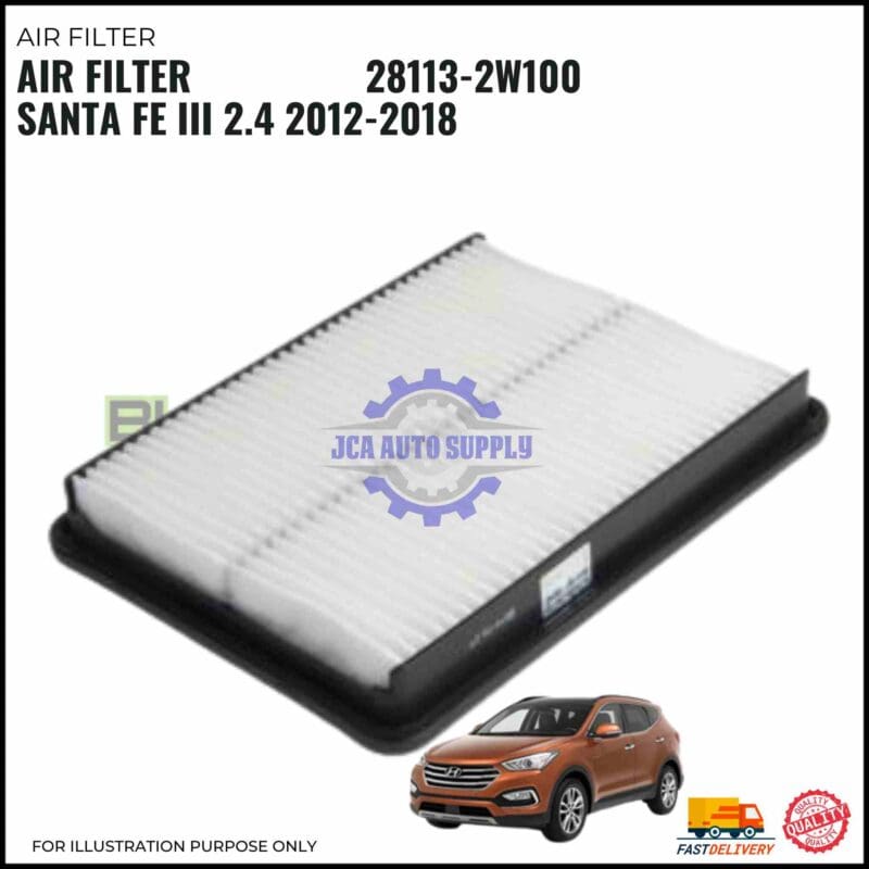 Penapis Udara-Hyundai Santa Fe III 2.4cc (2012-2018)-Air Filter-28113-2W100