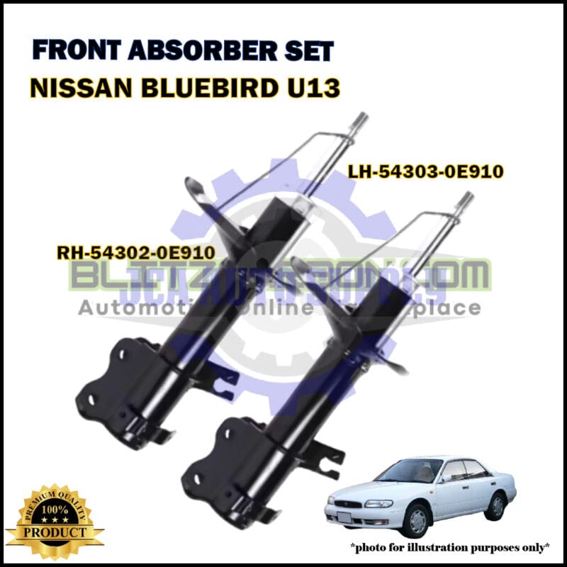 Penyerap Hentakan Hadapan-Nissan Bluebird U13-Front Absorber-54302-0E910(RH)-54303-0E910(LH)