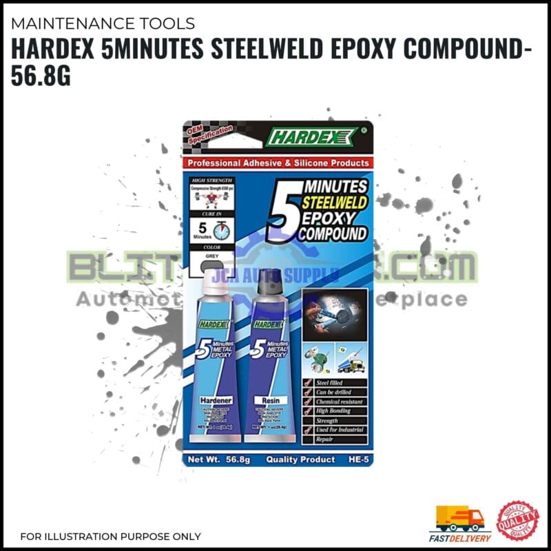 Hardex 5 minutes SteelWeld Epoxy Compound