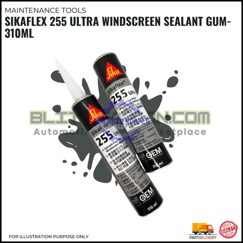 Gam Cermin Kereta-Sikaflex 255 Ultra Windscreen Sealant Gum