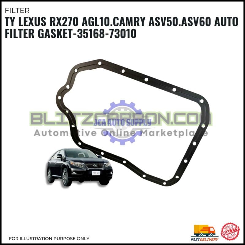 Auto Filter Gasket-Toyota Lexus RX270-AGL10-Camry ASV50-ASV60-35168-73010