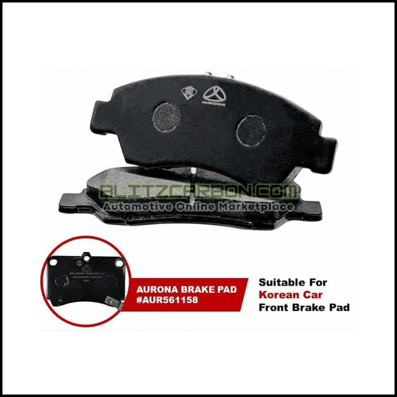 Aurona Brake Pad AUR561158 Front Kia Rio (1)
