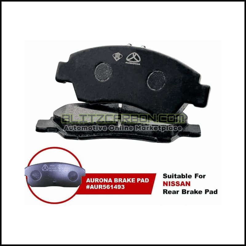 Aurona Brake Pad AUR561493 Rear Cefiro Sentra RX-8 Swift (1)