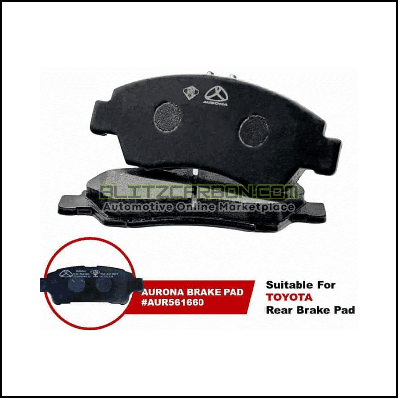 Aurona Brake Pad AUR561660 Rear Alphard Estima Ipsum ISIS (1)
