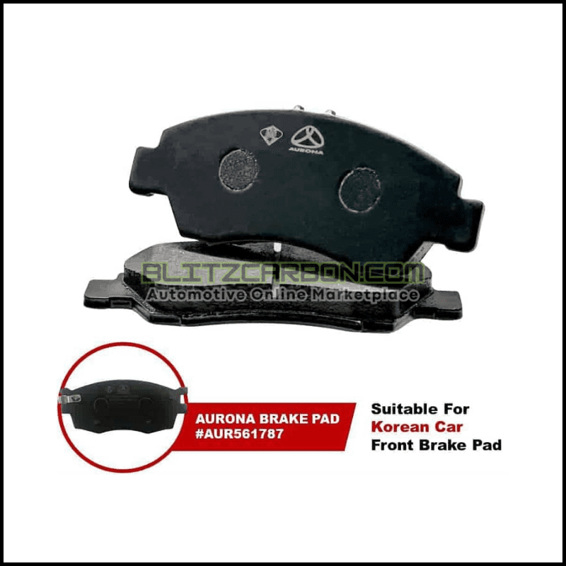 Aurona Brake Pad AUR561787 Front Accent Verna Rio K2 (1)