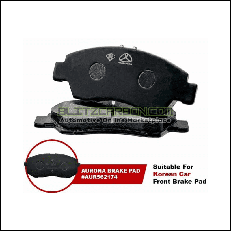 Aurona Brake Pad AUR562174 Front Sonata Tucson Citra Rondo Carens Citra Optima Rondo Sportage