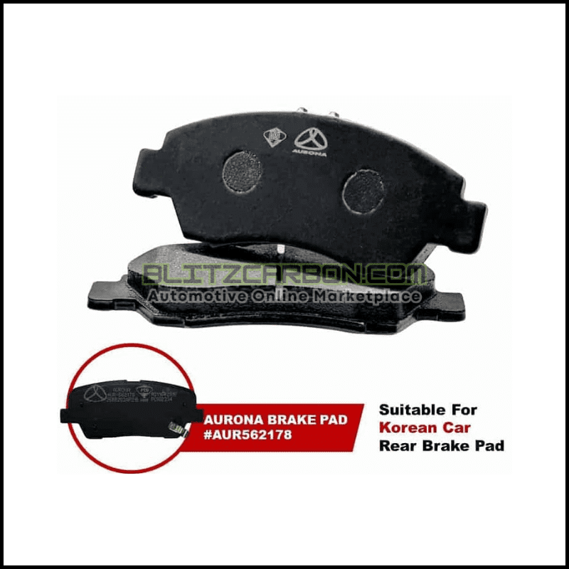 Aurona Brake Pad AUR562178 Rear SantaFe Musso Sorento (1)