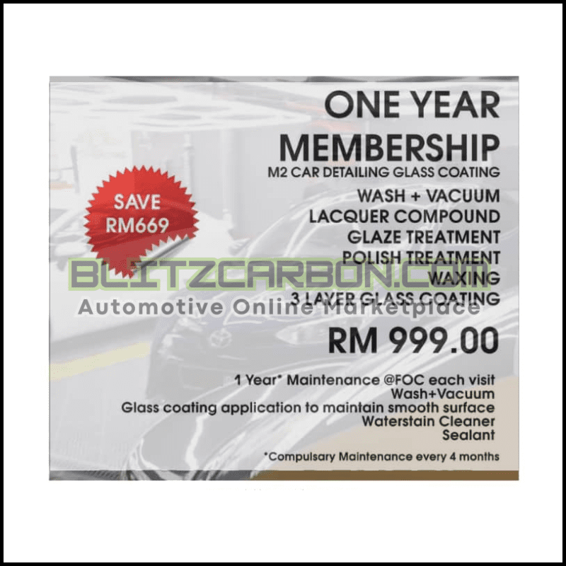 [ONE YEAR MEMBERSHIP]-Glass Coating(1)