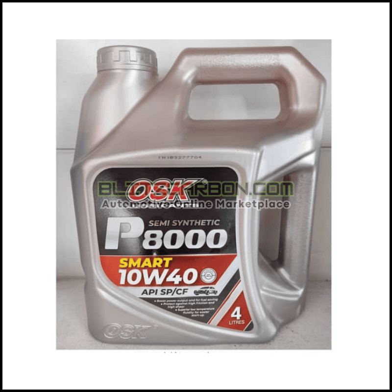 OSK P8000 Semi Synthetic 10W-40 4L Engine Oil API SPCF