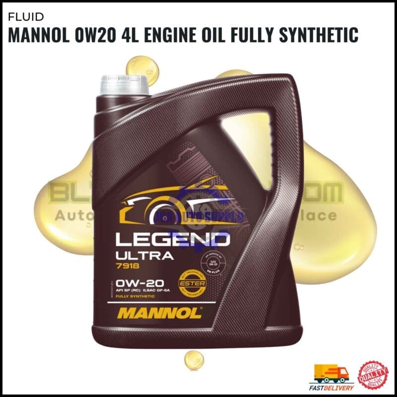 BLITZ Mannol 0W20 4L Engine Oil Fully Synthetic