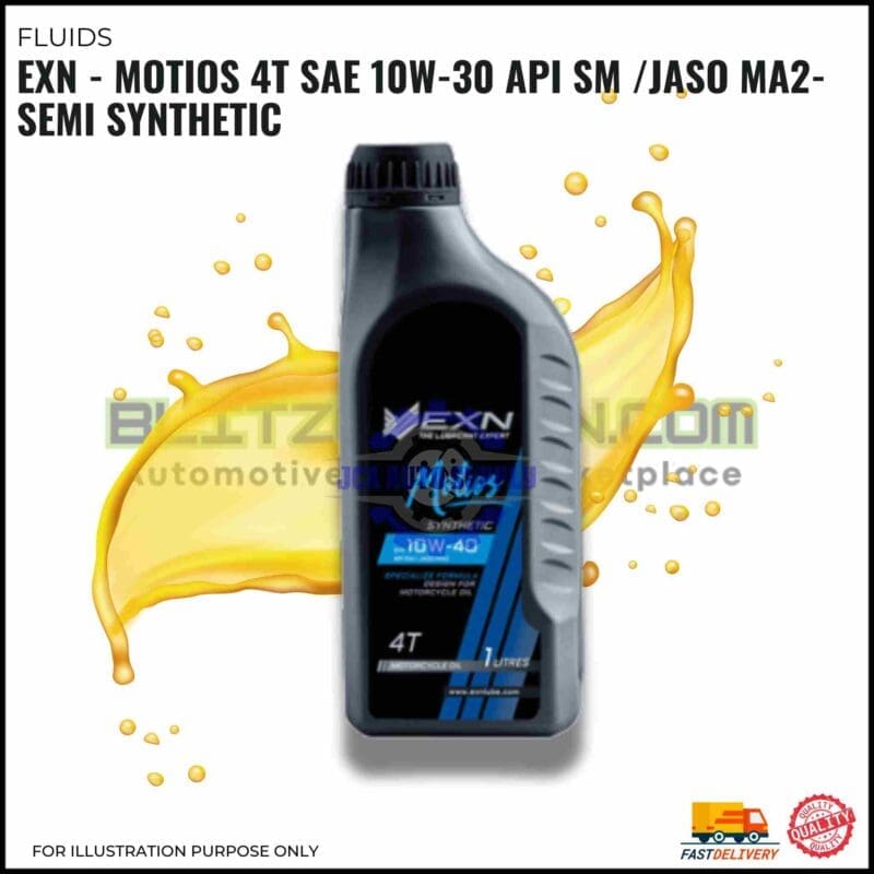 BLITZ EXN – Motios 4T SAE 10W-30 API SM JASO MA2-Semi Synthetic (2)
