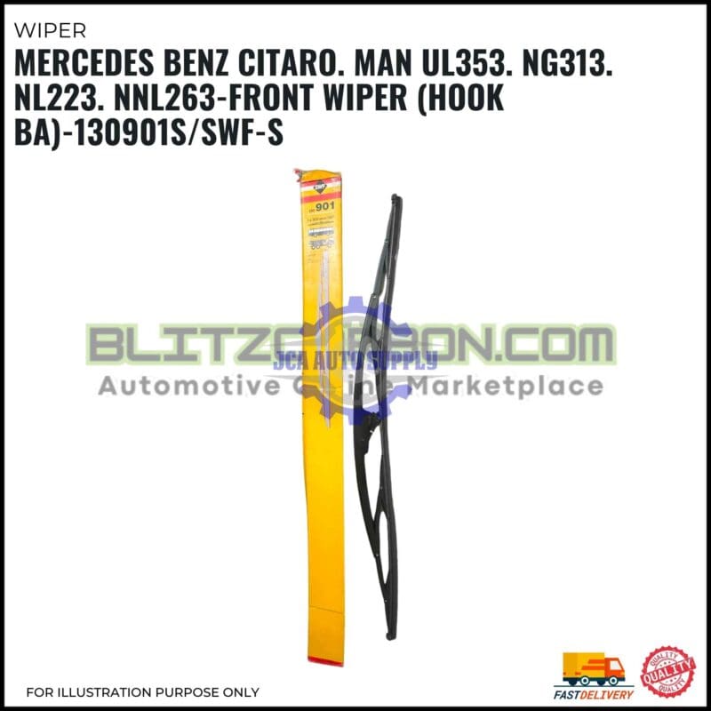Front Wiper (Hook BA)-Mercedes Benz Citaro-Man UL353-NG313-NL223-NL263-36Inch-130901SWF-S