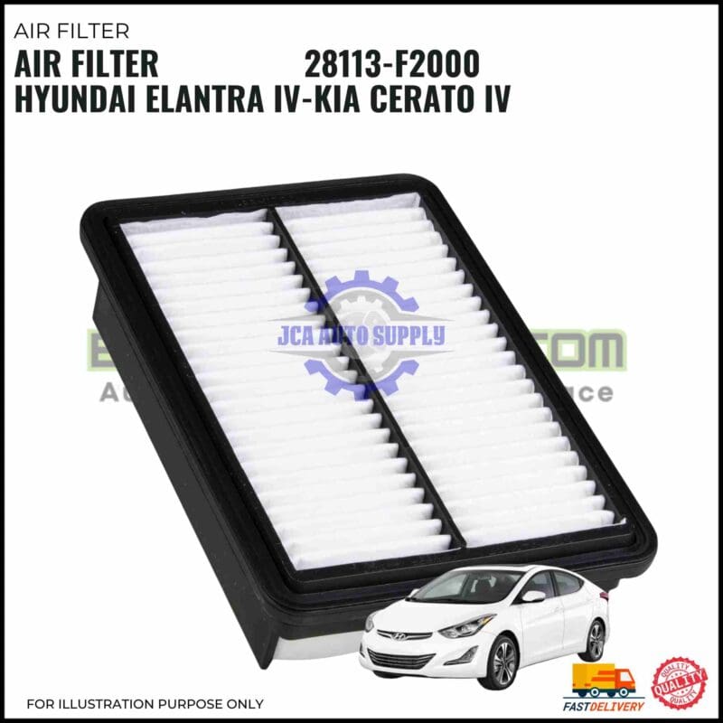 Penapis Udara-Hyundai Elantra IV 1.6cc 2.0cc-Kia Cerato IV 1.6cc 2.0cc-Air Filter-28113-F2000
