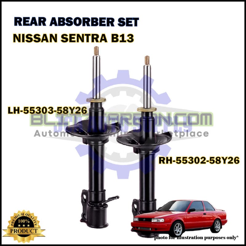 Rear Absorber-Nissan Sentra B13-55303-58Y26(LH)-55302-58Y26(RH)